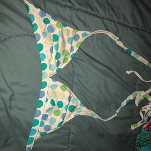 Pok-a-dot bikini top